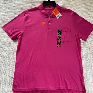 St John’s Bay “Very Berry” Colored Pocket Polo Med Quick-Dri-Easy Care MSRP: $26